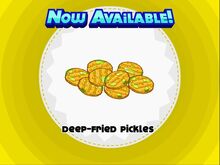 Unlocking deep-fried pickles