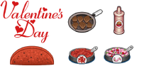 Valentine's Day Ingredients - Taco Mia HD