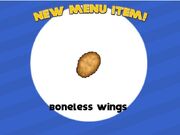 Unlocking boneless wings