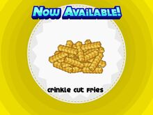 Unlocking crinkle cut fries