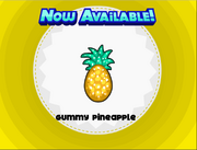 Papa's Cupcakeria -Gummy Pineapple