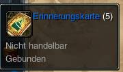 Erinnerungskarte