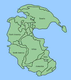 Pangaea continents