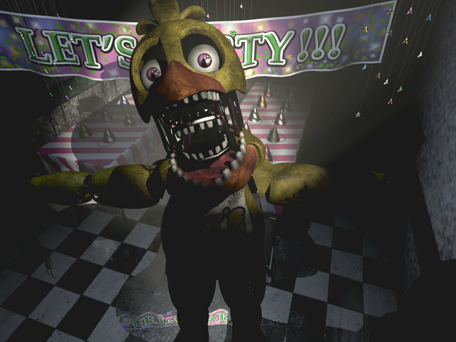 Archivo:FNaF2 - Party Room 2 (Chica - Iluminado).png