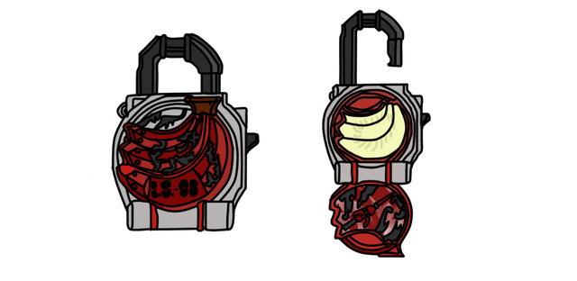 File:Red banana lockseed by marcospsychic-d7tyval.png