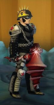 Strong Scrapper Hammer held
