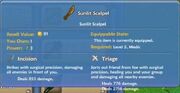 Sunlit Scalpel item