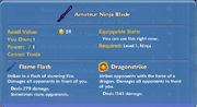 AMATER NINJA BLADE