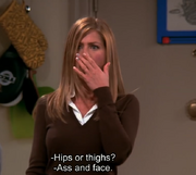 Rachel descovers Jill is now fat!