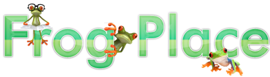 Frog place logo