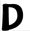 D