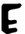 E