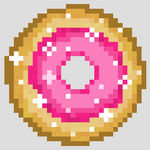 Pink donut img