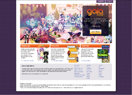 Gaiaonline homepage 2017 feb