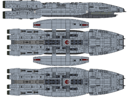 Battlestar Libran (Gemenon Class Battlestar)