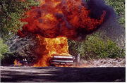 Car-Explosion