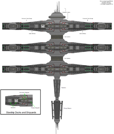 Camelot Space Station (Side)