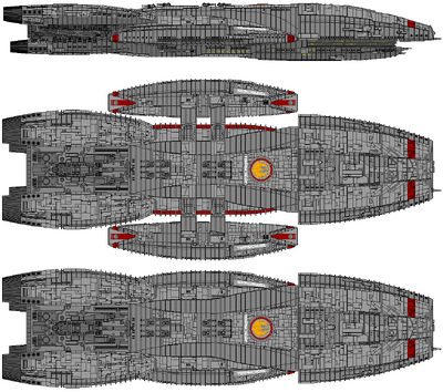Battlestar Terpsichore (Armageddon Class Light Battlestar)
