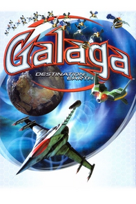 Galaga - Destination Earth Coverart