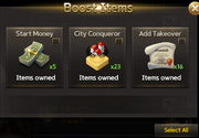 BoostItems