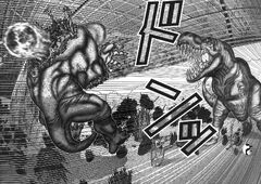 Gantz T-Rex kills Triceratops