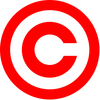 Red copyright