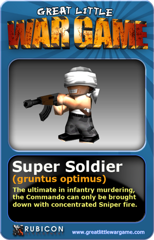 GLWG trading card supersoldier