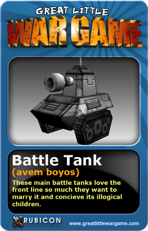 GLWG trading card mediumtank