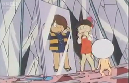 Kitaro traped in mirror