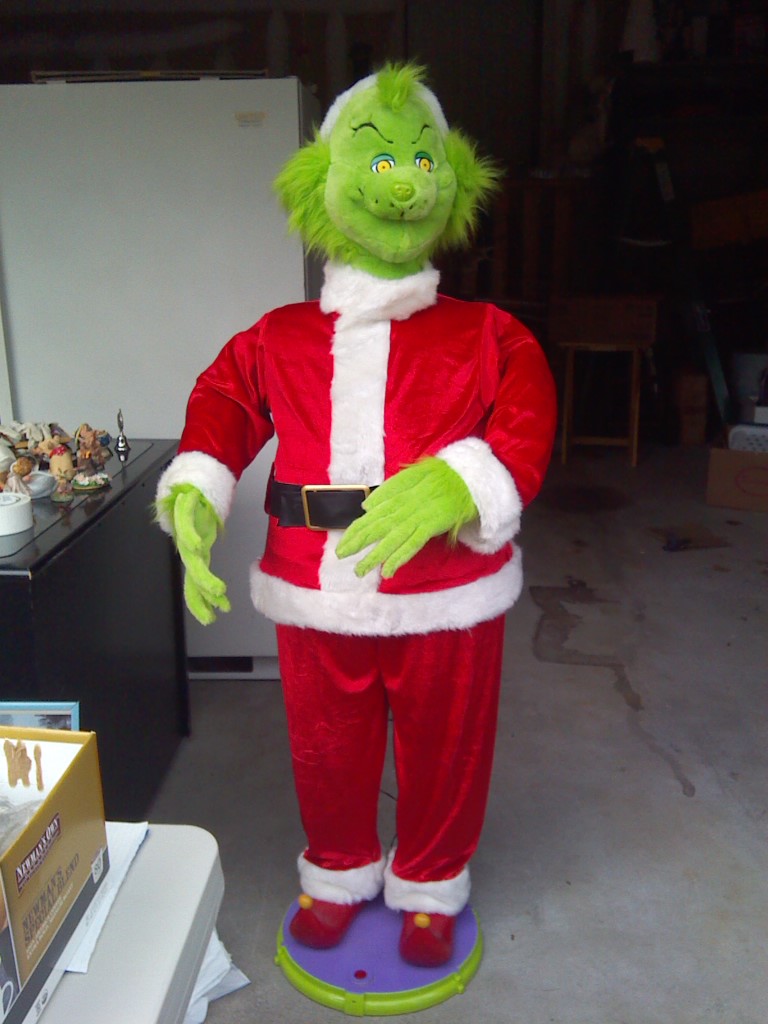 life size grinch gemmy wiki fandom powered by wikia miser christmas movie