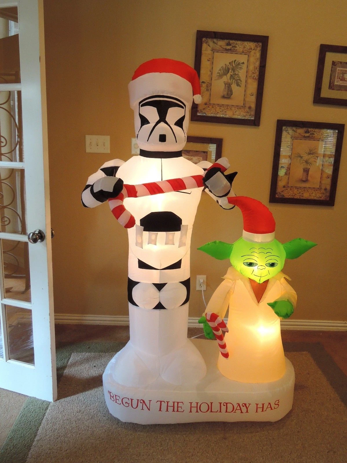 Image Gemmy inflatable Star wars Christmas.JPG Gemmy Wiki FANDOM powered by Wikia