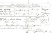 Turner teague marriage cert
