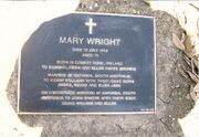 Mary hayes plaque