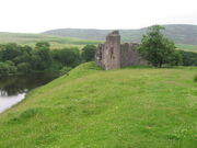 Morton Castle - Landscape