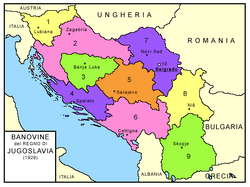 Banovine Jugoslavia