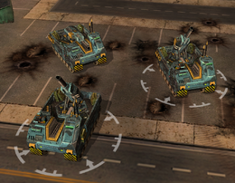 Mortar tracks