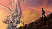 Circe summons a sea monster