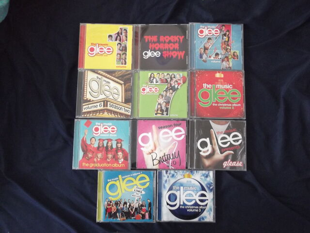 File:Glee CDs.jpg