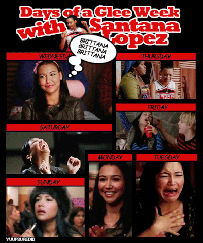 File:Brittana Glee Waiting days.gif
