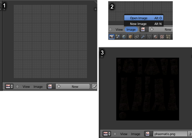 File:Previewing textures in Blender.png