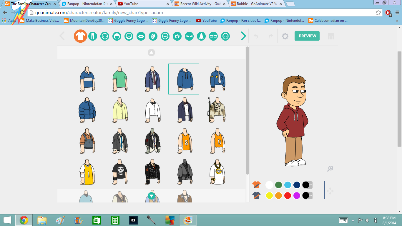 Image - Character Creator.png | GoAnimate V2 Wiki | FANDOM ...