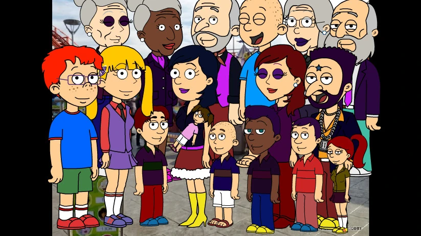 Image - Alejandro, His Whole Family, And The 3 Rugrats 