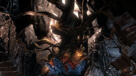 Corazón de Gaia en God of War 3.jpg