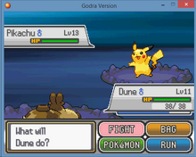 Pokemon Godra exp.