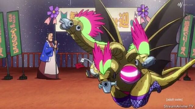 File:King Ghidorah in Space Dandy.jpg