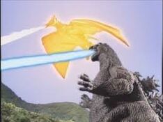 Godzilla y Fire Rodan vs Neo hedorah