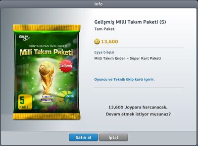 Gelismis Milli Takım Paketi (5)