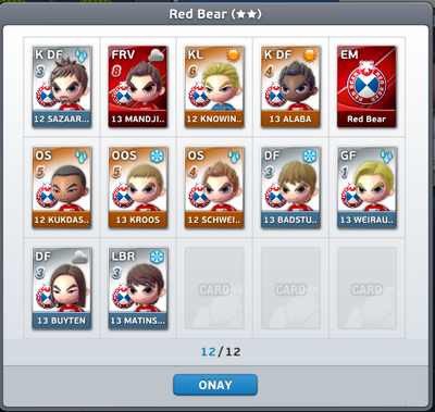 Red Bear Takım