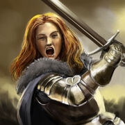 Sworn Sword Female In Full Plate
