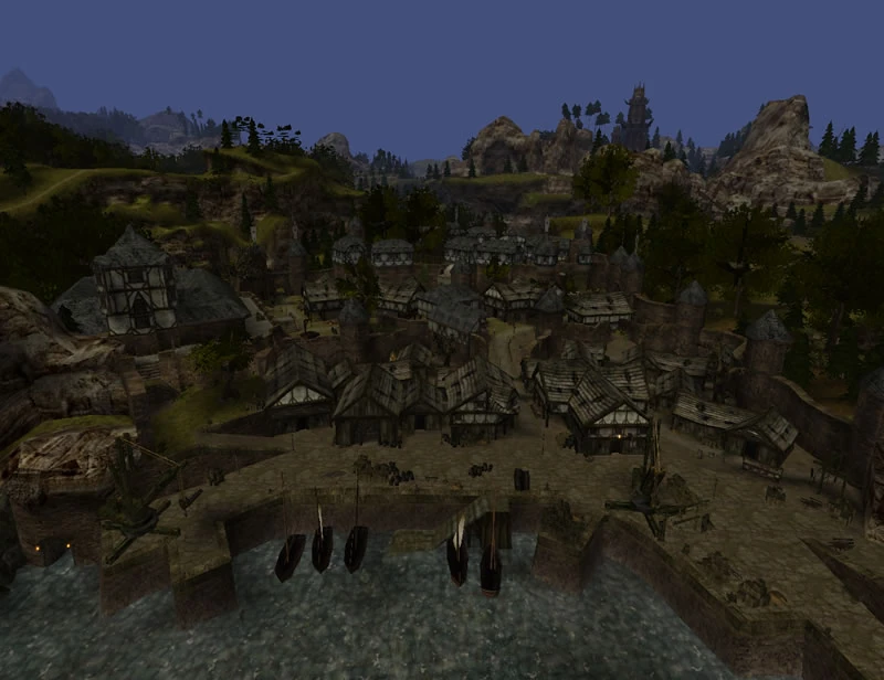 готика 2 хоринис. готика 2 хоринис. готика 2 хоринис. готика 2 ночь ворона портовый склад. пейзаж города хоринис готика 2.